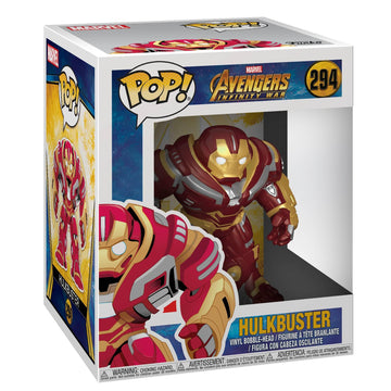 Funko Pop! Marvel: Avengers Infinity War 6 Hulk Buster Figure, Multicolor