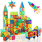 NEOFORMERS Magnetic Tiles, 96 Pcs Magnetic 3D Building Blocks Educational Magnetic Tiles Puzzle Magnets Toys for Girls Boys Todd