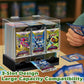 Verssure 3-Slot Booster Pack Dispenser with Non-Slip Base Acrylic Card Pack Dispenser Fits 120 Booster Packs for Dispensing Card Holders Storage Case for Trading Card Packs and Sports Card
