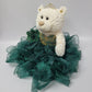 Kinnex Collections Since 1997 20' Quince Anos Quinceanera Last Doll Teddy Bear With Dress (Centerpiece) ~ Arc16831-33R (Emerald Green)