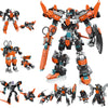 Qwljyfv Mech Robot Transforming Building Set For Adults,Hero Knight Model Building Kit,Creative Stem Robots Toy Gift For Kids Bo