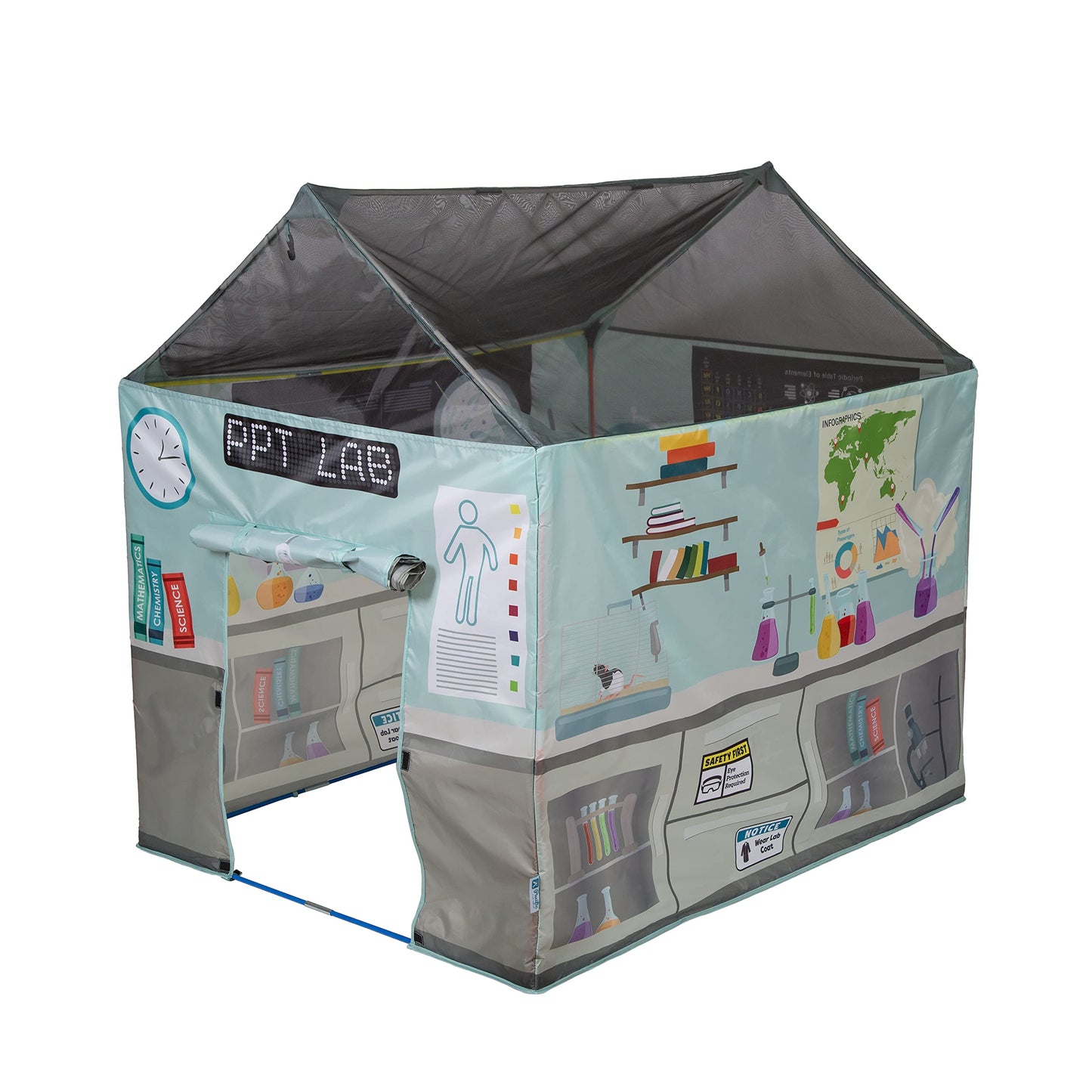 Pacific Play Tents 20461 Science Center Play House Tent 48'' X 38'' X 48''