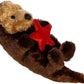 Aurora® Adorable Mini Flopsie™ Otto™ Stuffed Animal - Playful Ease - Timeless Companions - Brown 8 Inches