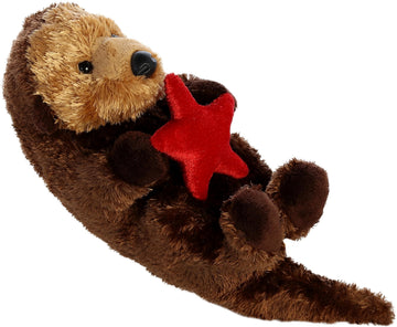 Aurora® Adorable Mini Flopsie™ Otto™ Stuffed Animal - Playful Ease - Timeless Companions - Brown 8 Inches