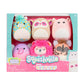 Squishville Sqm0508 Safari Squad, Super Soft Mini Squishmallows, 5 Cm Plush Figures, Pack Of 6