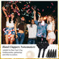 Hollowfly 48 Pack Party Noisemakers New Years Eve Party Supplies Include 24 7.5 Inch Large Hand Clappers 24 Blowers Whistle for