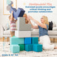 Ecr4Kids Softzone Brainy Building Blocks, Foam Puzzle, Contemporary, 7-Piece