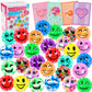 28 Pack Valentines Day Gifts For Kids, Valentines Day Cards For Kids School, Fidget Stress Balls Relief Toys Squeeze Balls For K