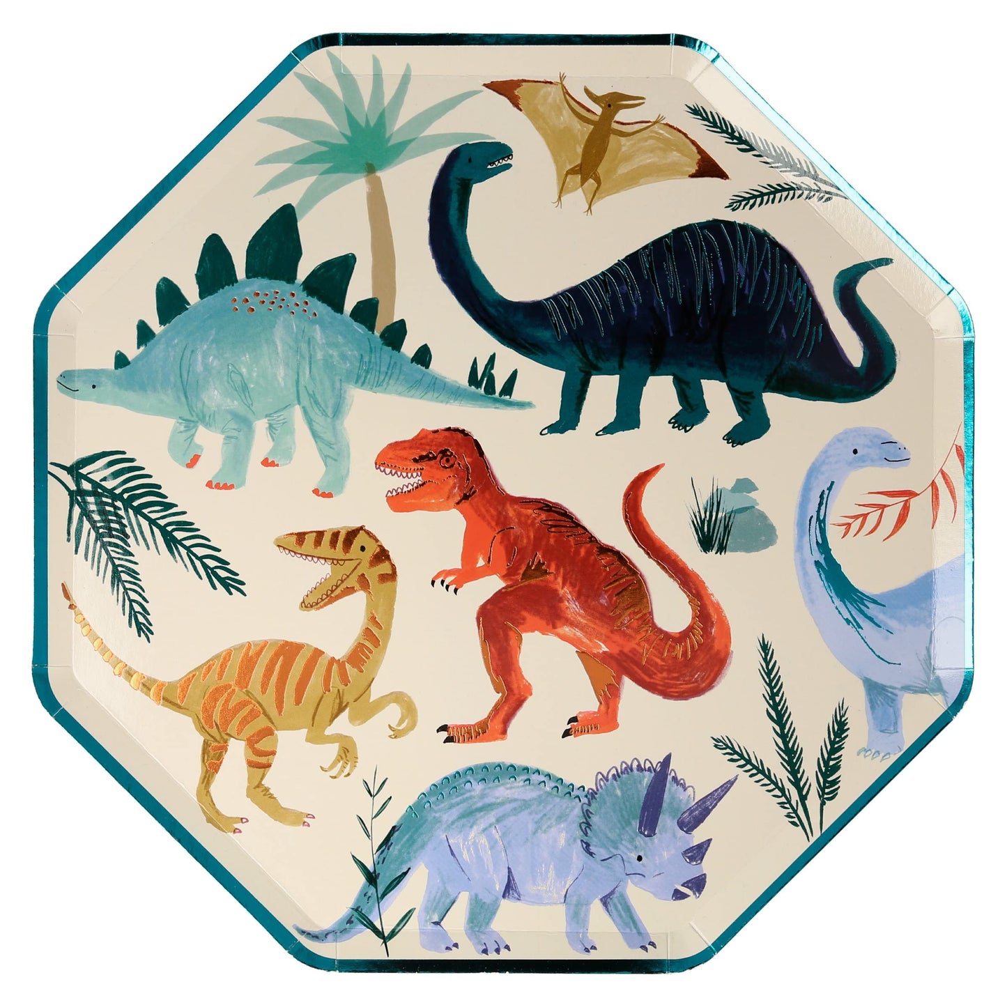 Meri Meri Dinosaur Kingdom Dinner Plates