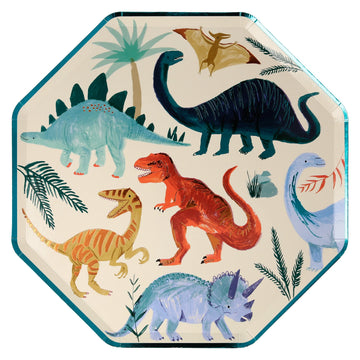 Meri Meri Dinosaur Kingdom Dinner Plates