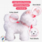 Little Jupiter Plush Set - Reversible Sequins Purse & White Labradoodle Stuffed Animal Toy - 11 inches - Ages 4-7 - Model LJ-003-DOG-WHITE