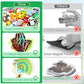 24Pcs Jungle Animals Refrigerator Magnets For Toddlers 1-3 Kids Cute Rubber Safari Animals Educational Toy Wild Animal Magnets F