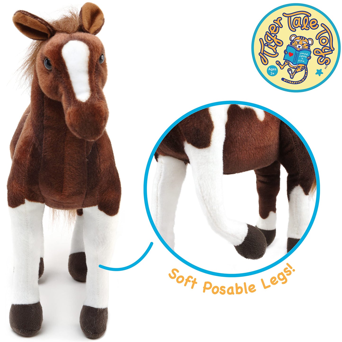 Tigerhart Hanna The Horse - 16 Inch Stuffed Animal Plush