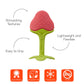 Award Winning Original Teethin Smart Ez Grip Fruit Teether By Innobaby - Sore Gum Relief For Front Teeth & Molars With Bpa Free