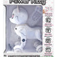 Lexibook - Power Kitty® - Remote Control Robot Cat, Programmable Smart Robot, Light, Sound, White/Pink - Kitty01