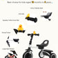 RIDYEE Toddler Tricycle for 18 Months to 5 Years, Foldable Tricycles for 3-5 Year Olds, Kids Tricycle with Adjustable Carry-Frie