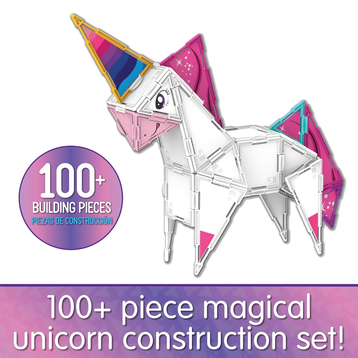 The Learning Journey Techno Tiles - Magical Unicorn | Construction Project With 100+ Building Pieces | Stem Projects For Kids Ag