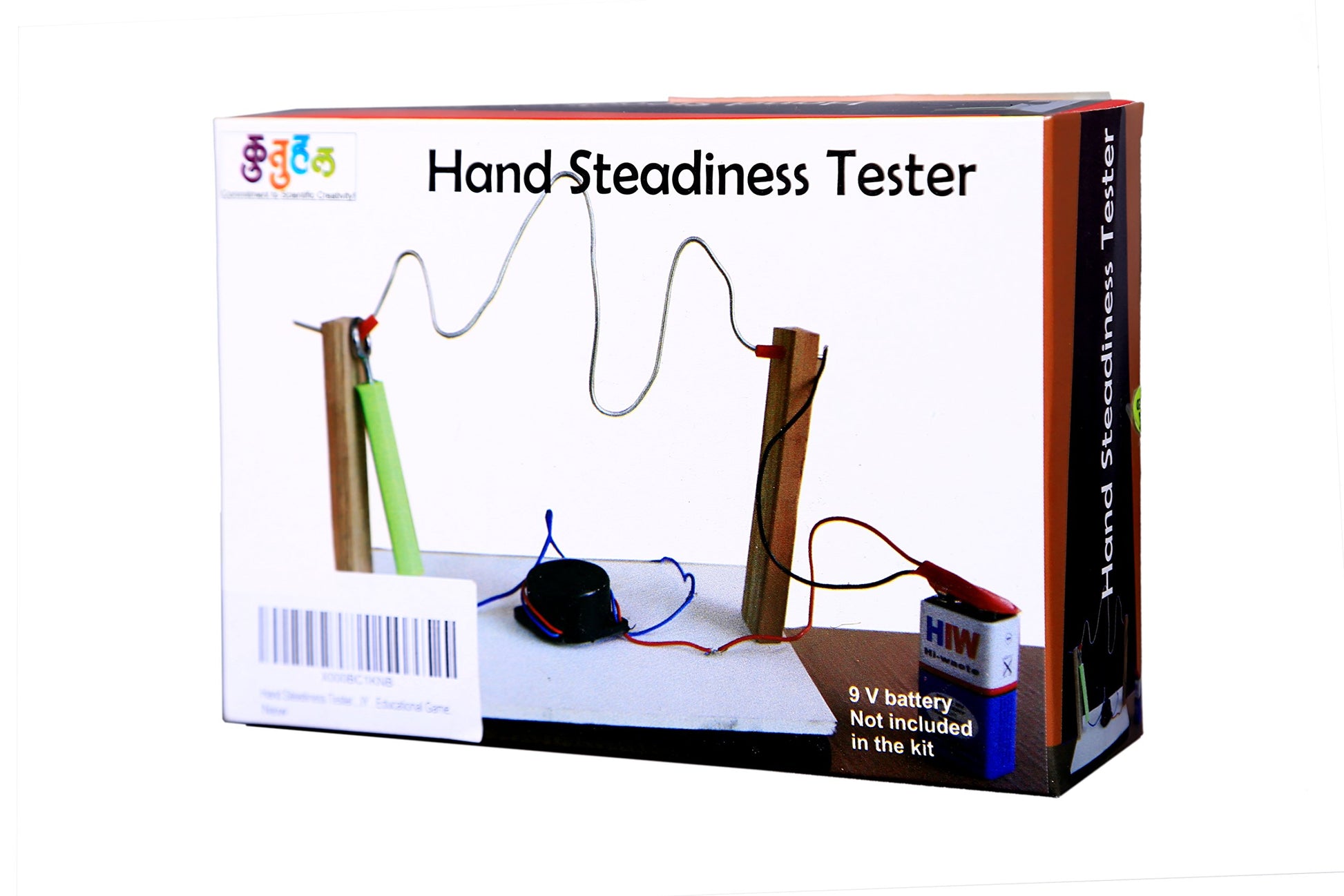 Kutuhal Hand Steadiness Tester Making Kit. Fun Learning Activity. Concentration Test Puzzle. Do It Yourself. Make Working Model.