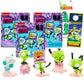 Nickelodeon Invader Zim Mystery Toys Set  Bundle with 3 Pack Invader Zim Gir Blind Bags Plus Stickers, More | Invader Zim Mini 