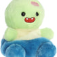 Aurora Adorable Palm Pals Brainy Zombie Stuffed Animal - Pocket-Sized Fun - On-The-Go Play - Green 5 Inches
