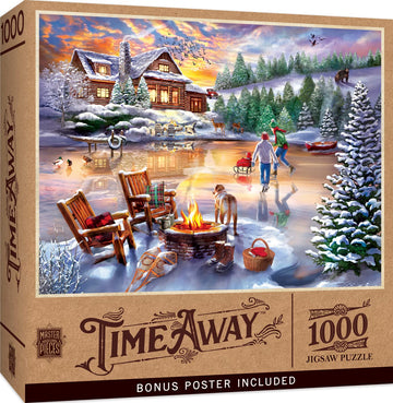 An Evening Skate 1000 Piece Jigsaw Puzzle