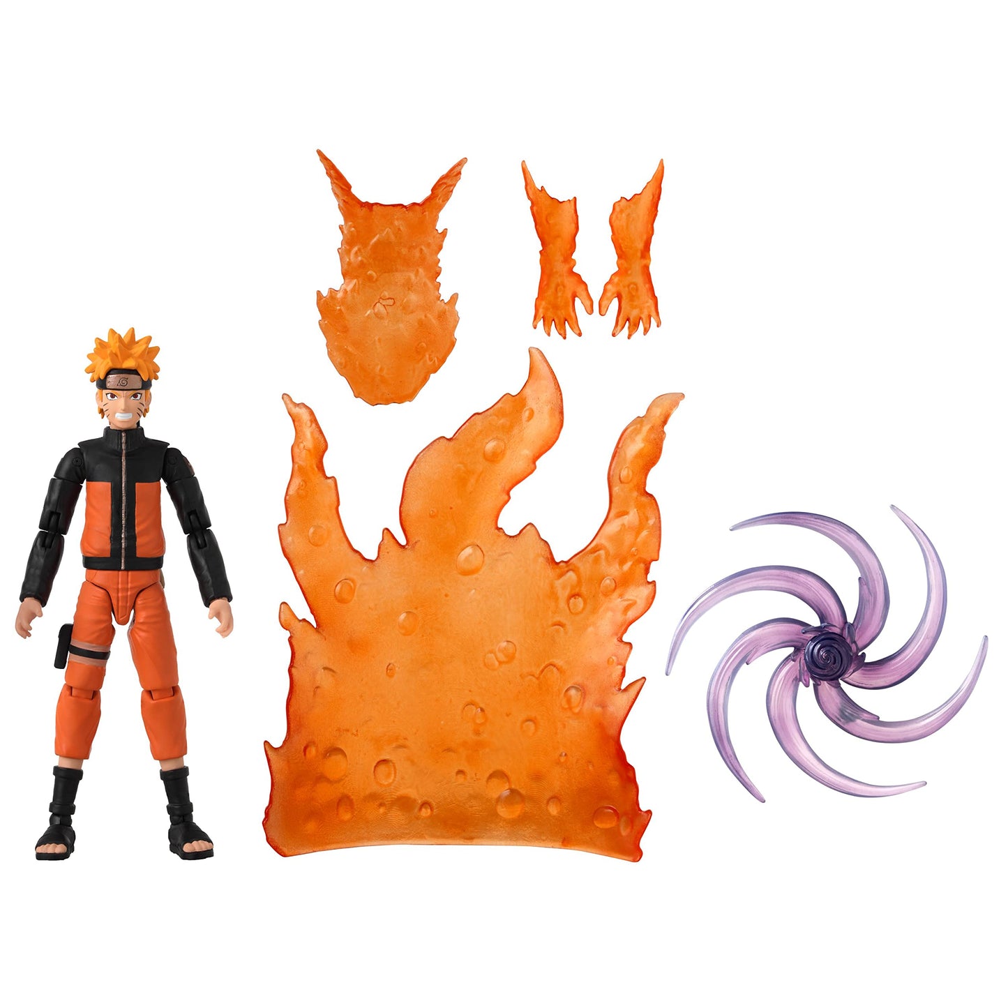 ANIME HEROES Naruto Shippuden Action Figure, PVC, Naruto Uzumaki, Model 37711