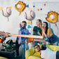 Skylety 8 Pcs Baseball Balloons Baseball Foil Glove Balloon Birthday Party Decorations 18 Inch Sports Themed Senior Night Decorations Supplies