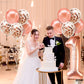 KatchOn, Giant Rose Gold 1 Balloon Set - 40 Inch | 1 Balloons for 1st Birthday | First Birthday Decorations for Girl | Number On