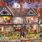 White Mountain Halloween House 1000 Piece Halloween Jigsaw Puzzle For Fall And Autumn