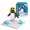 Microbricks - Penguin From Deluxebase. Easy To Use 3D Mini Bricks Puzzle Toy And Construction Set, Great Building Block Educatio