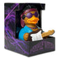 Celebriducks - Purple Waves - Floating Rubber Ducks - Collectible Bath Toy Gift For Kids & Adults Of All Ages