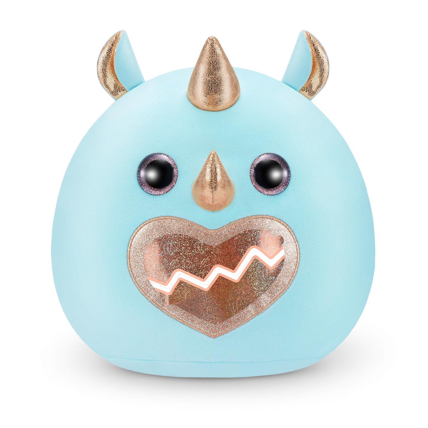 Eggzania Fairy Mania (Rhino) By Zuru, Plush Toy, Collectible Plush, Surprise Eggs, Wearable Accessories, Slime, Toys For Girls