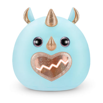 Eggzania Fairy Mania (Rhino) By Zuru, Plush Toy, Collectible Plush, Surprise Eggs, Wearable Accessories, Slime, Toys For Girls