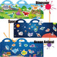 Reusable Sticker Books For Kids, Travel Sticker Learning Toys For Toddlers, Toddler Educational Learning Toys, Gifts For 3 4 5 Year Old Girls Boys, Dinosaur&Space&Ocean Animal