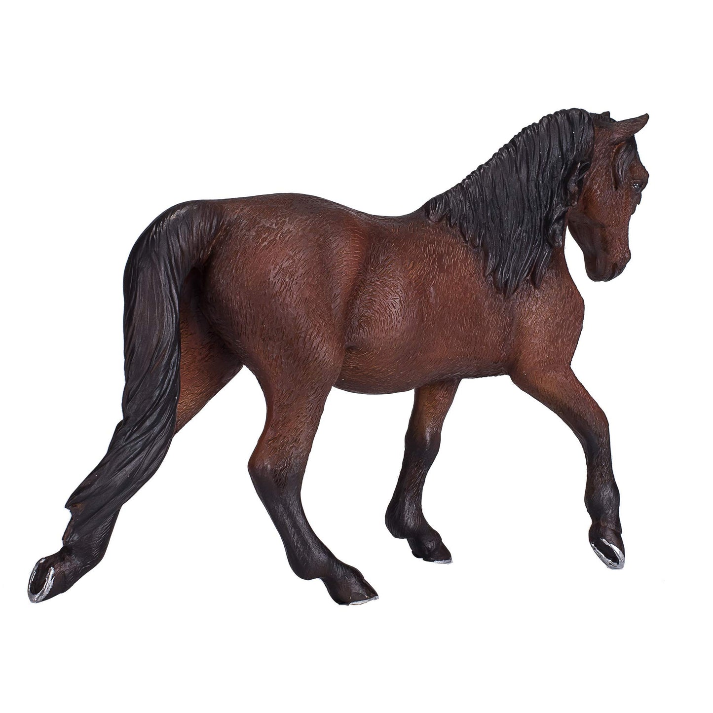 Mojo Morgan Stallion Bay Realistic Equestrian Horse Club Hand Painted Toy Figurine