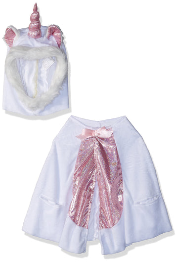 Fun World Unicorn Cape Toddler Costume, Large 3T-4T, Multicolor