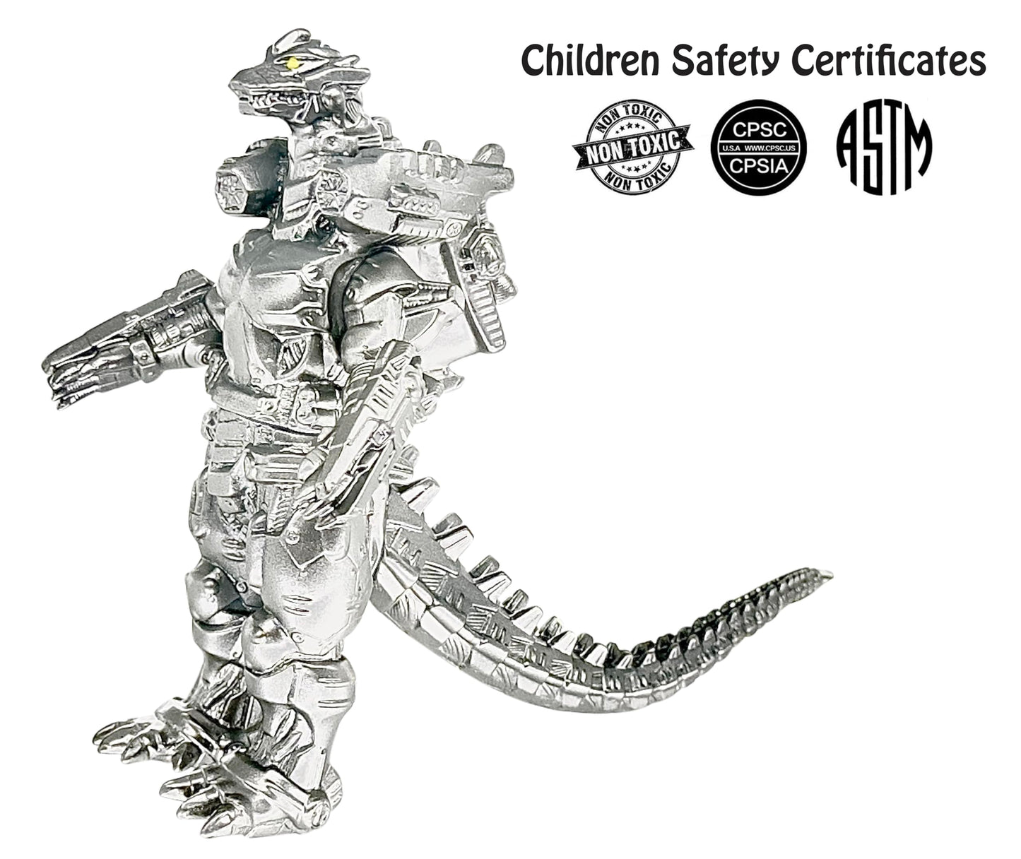 Twcare Mechagodzilla Mecha Godzilla Vs. Kong Toy Action Figure (The Superior-Armed), 2003 Movie Series Movable Joints King Of Th
