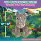 Forest & Twelfth 12'' Stuffed Rhinoceros Plush, Heirloom Collection Stuffed Animal, Premium Materials, Best Gift For Kids Age 3+