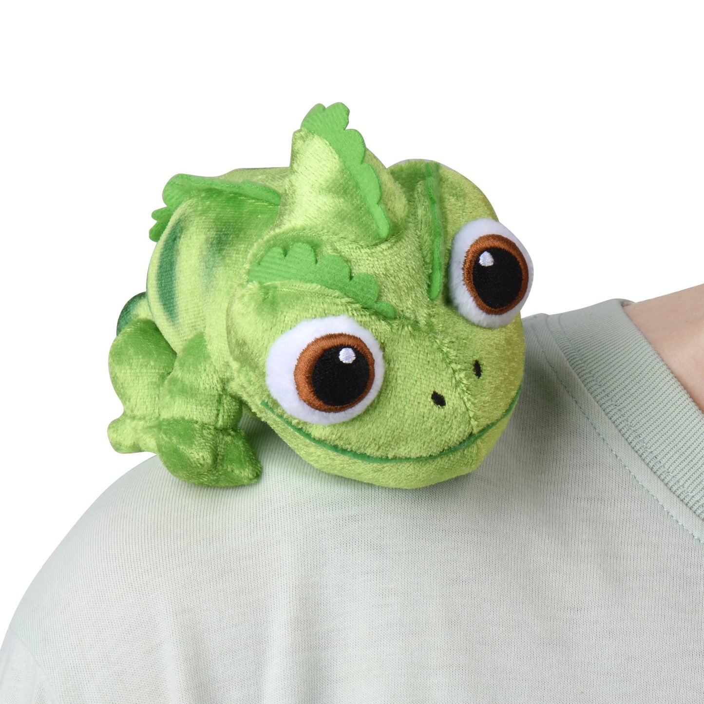 Krk 6Inch Pascal Lizard Plush Shoulder Toy, Chameleon Animal Plush, Magnet Buddy Pascal Doll