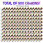 ArtCreativity Crayons Bulk Set - 150 Crayon Packs - 6 Crayons in Each Pack - 900 Total - Crayons for Kids in Red, Orange, Yellow