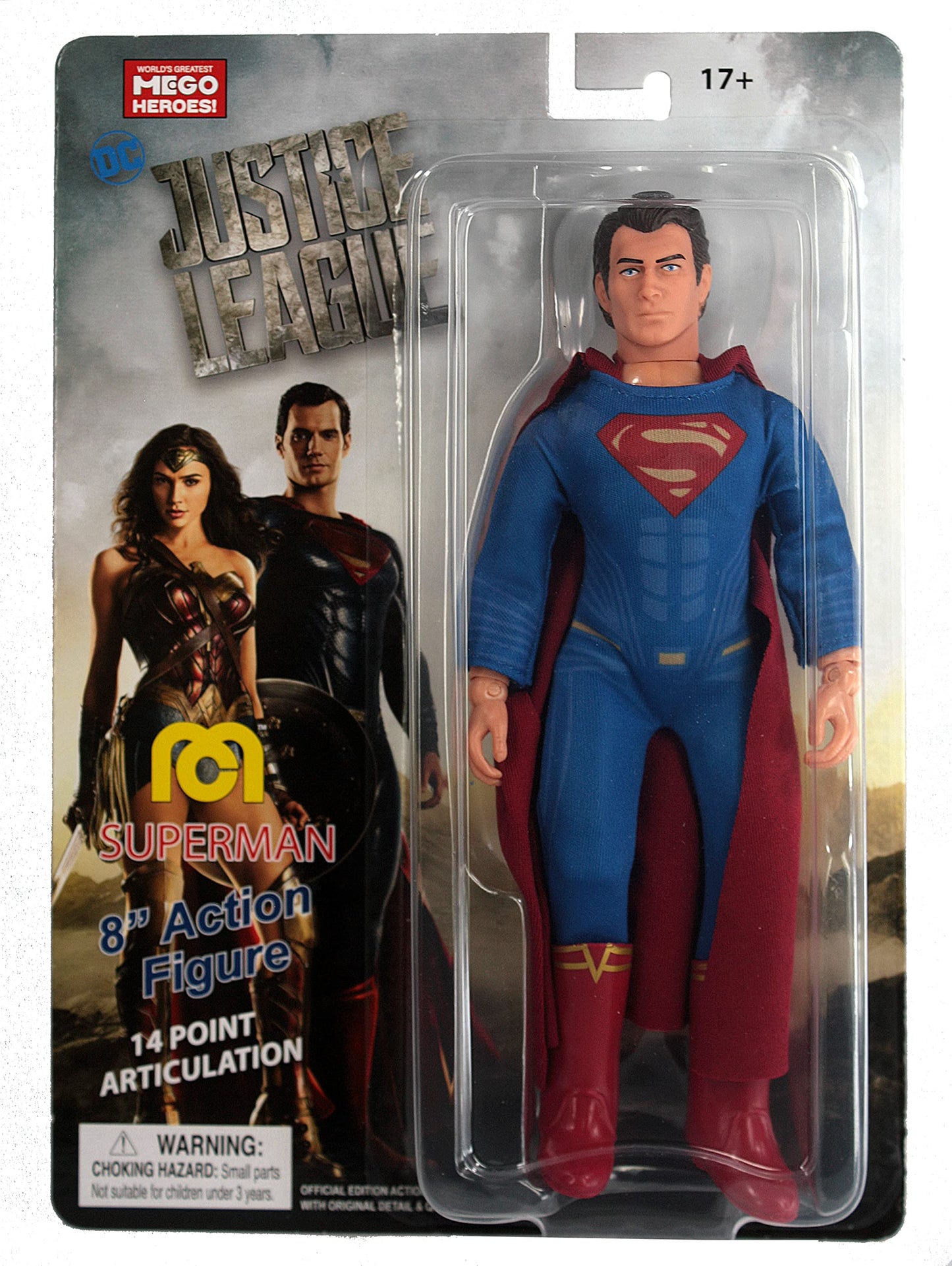 Mego Corporation Justice League Super Man Henry Cavil