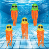 Doadw Pool Diving Toys Games - 5Pcs Octopuses Swimming Pool Toys For Kids - Underwater Swimming Pool Accessories