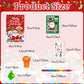 Cinrobiye 72 Pieces Merry Christmas Party Favors Max Holiday Coloring Books Tattoo DIY Sticker Stampers Class Reward Prizes for
