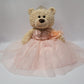 Kinnex Collections by Amanda 20'' Quince Anos Teddy Bear with Dress (Centerpiece) ~ B16632-29 (Blush)