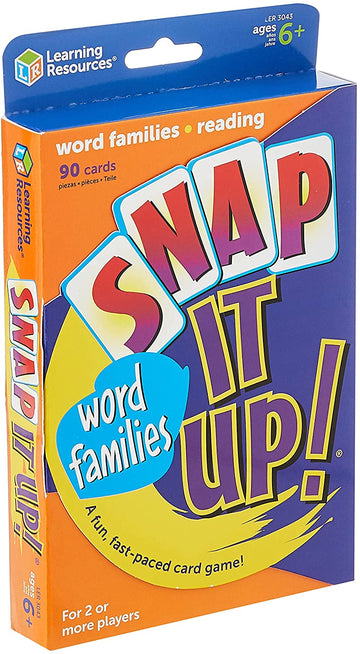 Wordy Snap Reading and Phonics Card Game
