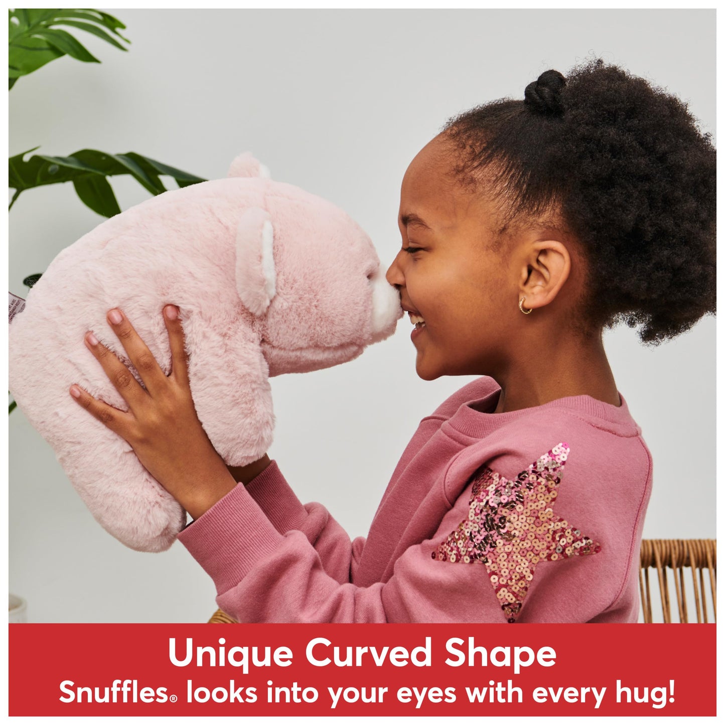 GUND Original Snuffles Teddy Bear, Pink, 10” Premium Stuffed Animal for Ages 1+, Model 6050370, Soft Fabric