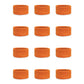 Couver Kids Children 1 Inch - Orange Cotton Terry Cloth Wristband for School, Church, YMCA Activities or evens(6 Pairs)