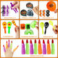 Max Fun 132pcs Halloween Party Toys Assortment for Kids Halloween Party Favors Prizes Box Toy Assortment Classroom Trick Treatin