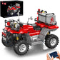 Mould King Fire Truck ATV Building Set  2100+ Pcs RC/APP Control All-Terrain Vehicle Building Blocks Kits That Run with Equipment Model  Collectible Gift for mature-themeds Teens