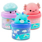 Original Squishmallows Premium Cloud Slime, 3-Pack, 9 Slime Add Ins, 8 Oz. Fluffy Slimes, Slime For Kids, Bulk Slime, Great 6 Year Old Toys & Party Favors, Super Soft Sludge Toy